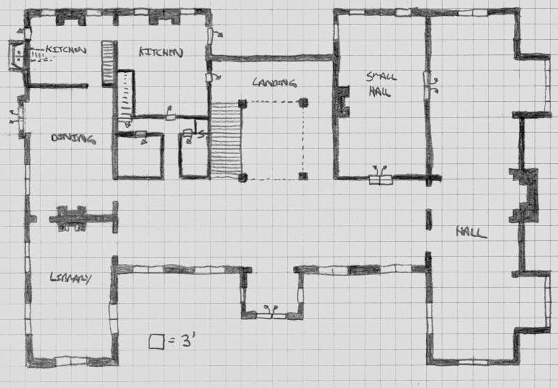 Oubliette Magazine Draft Mansion Floor Plan