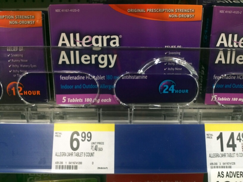 Texas Savings Junkies Free Allegra at Walgreens