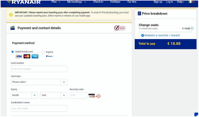 Ryanair conseguir asientos juntos gratis Ryanair conseguir asientos juntos gratis