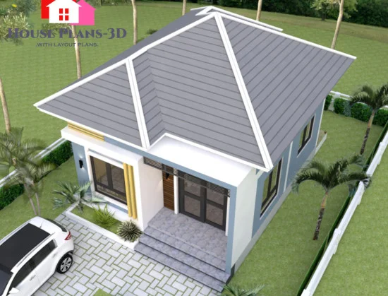 Lingkar Warna 9 Desain Inspiratif Rumah Minimalis 2 Kamar Tidur