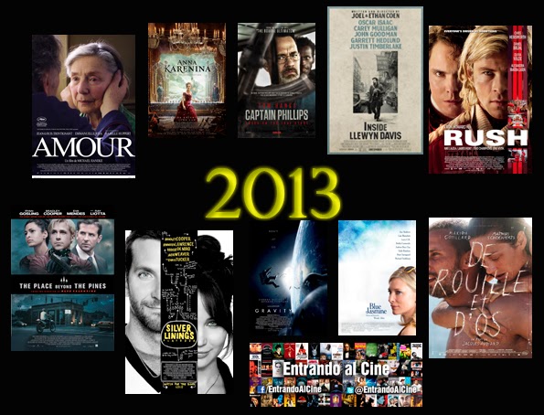 Entrando al Cine: Las 10 mejores películas del 2013