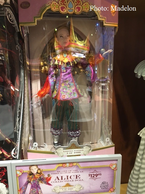  Disney Store Alice Through the Looking Glass Limited