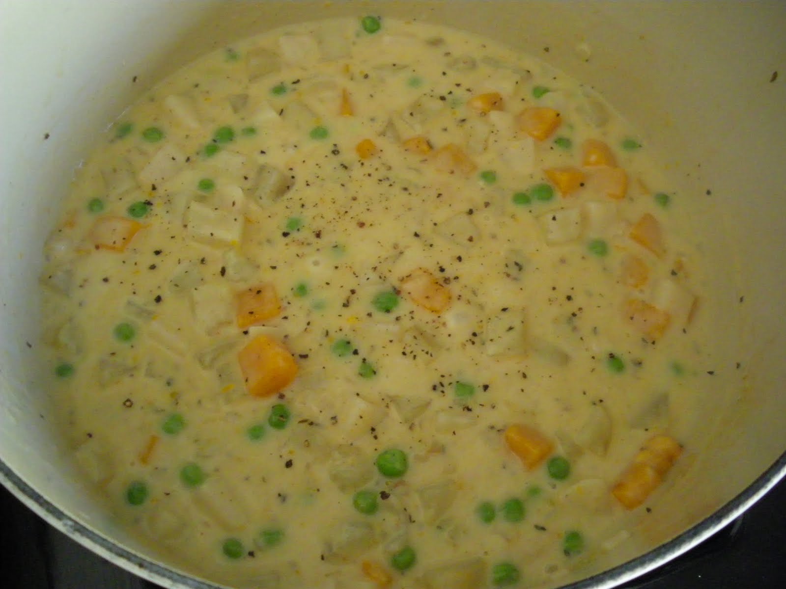 The Scarf and Stripe vegetable pot pies with puff pastry