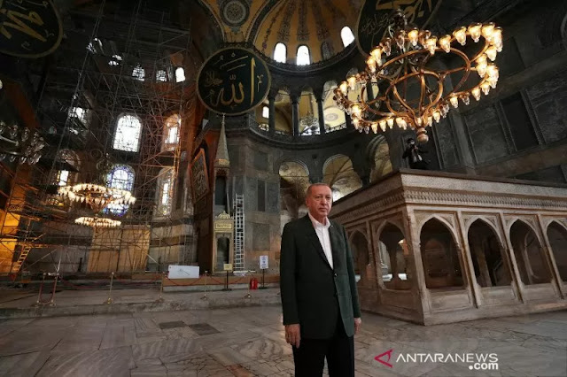 Usai Hagia Sophia, Erdogan Ubah Gereja Chora Turki Jadi Masjid Agustus 21, 2020