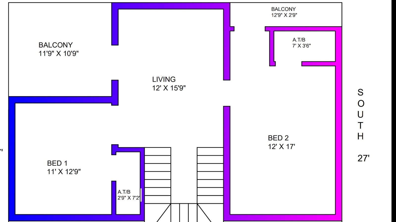 Awesome House Plans Duplex House Plan Part 2 Continue