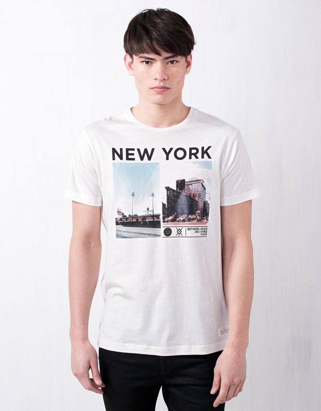 J&F Magazine Fashion Low Cost, Camisetas "New York City" de Pull & Bear