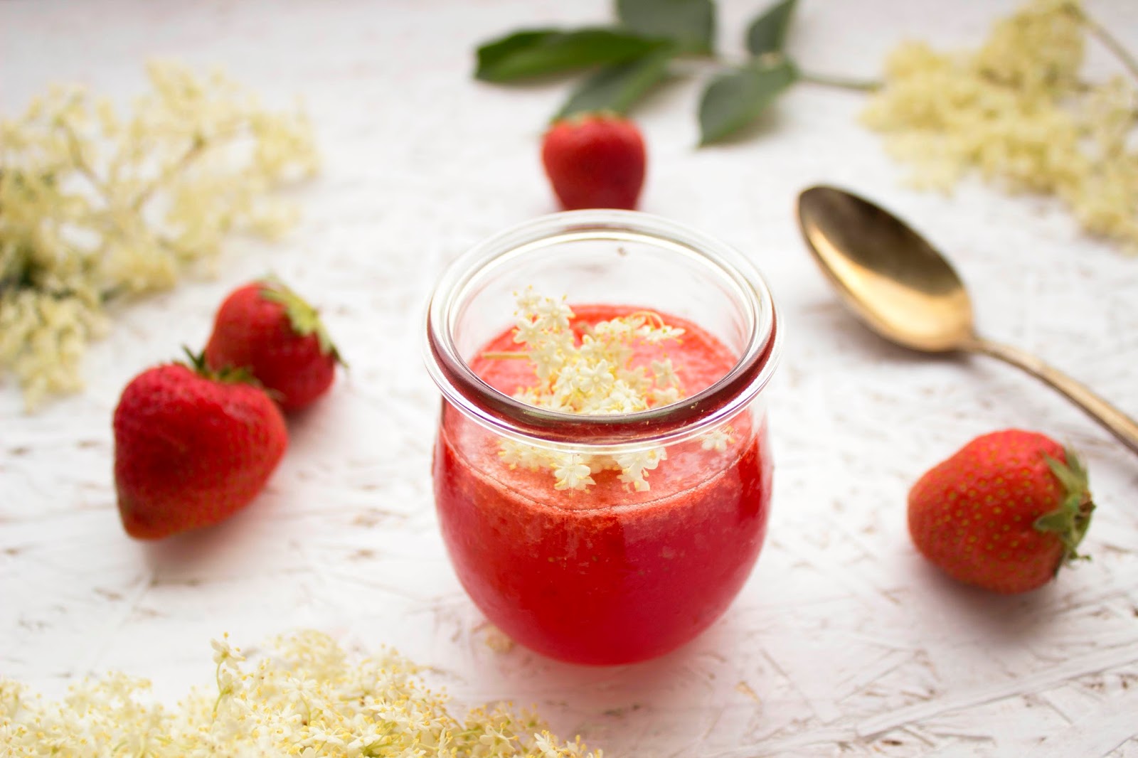 Einladung zum Essen: Erdbeer-Prosecco-Marmelade
