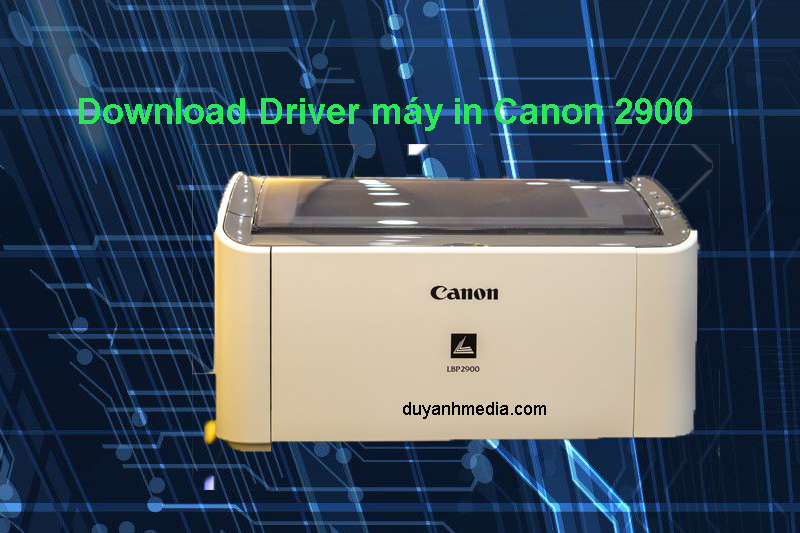 canon lbp 2900 laser printer software download