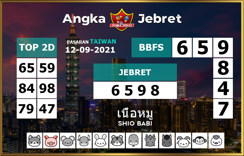 17+ Prediksi Taiwan Jebret