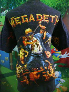 EnjOytAblE COllEctIOn: Vintage Megadeth full print 1991 t shirt ((SOLD))
