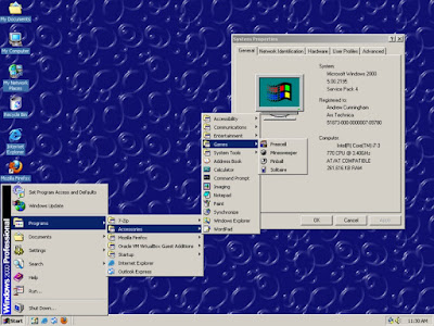 Windows 2000 Screen