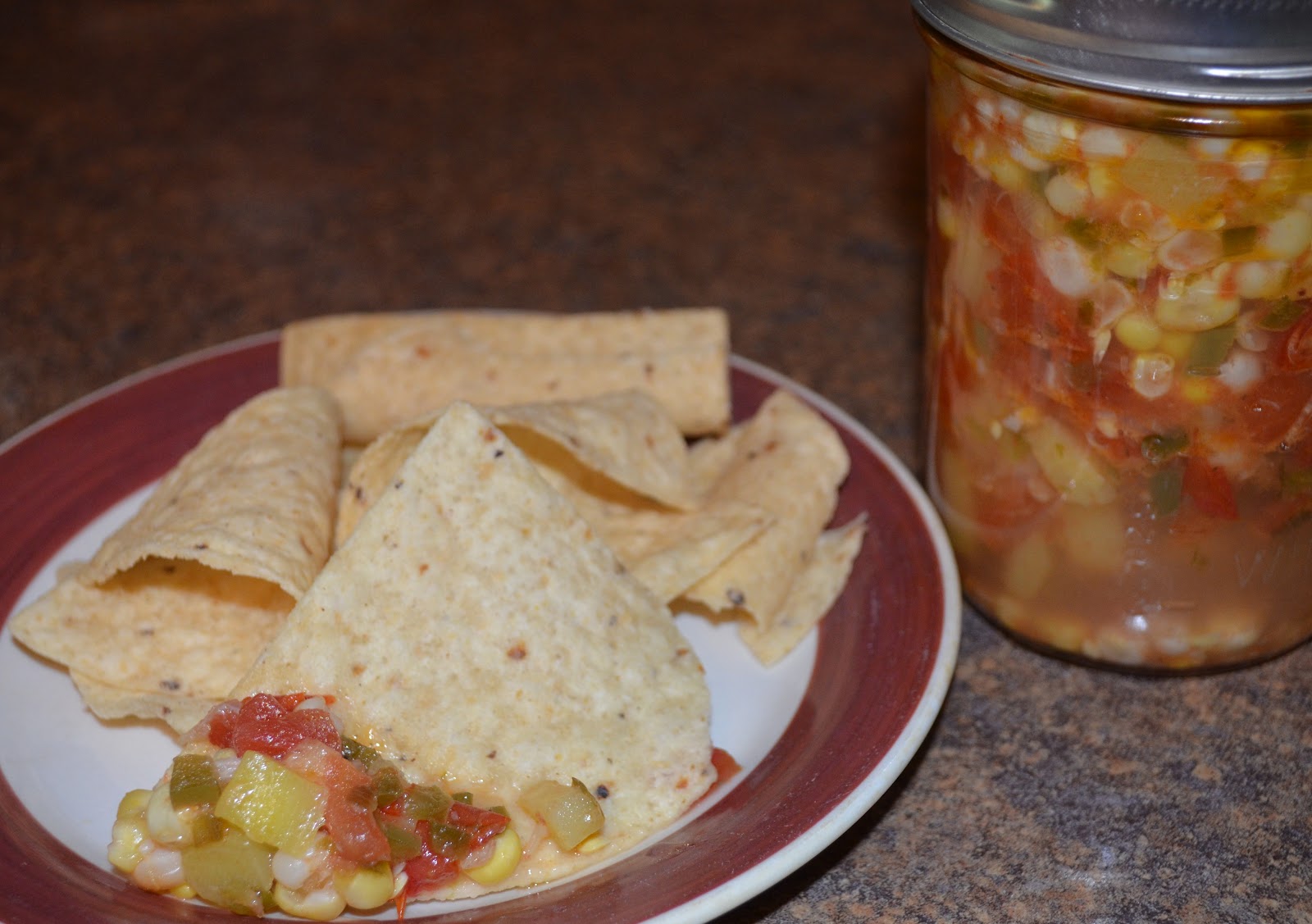 With a Plan in Mind... Corn and Zucchini Salsa