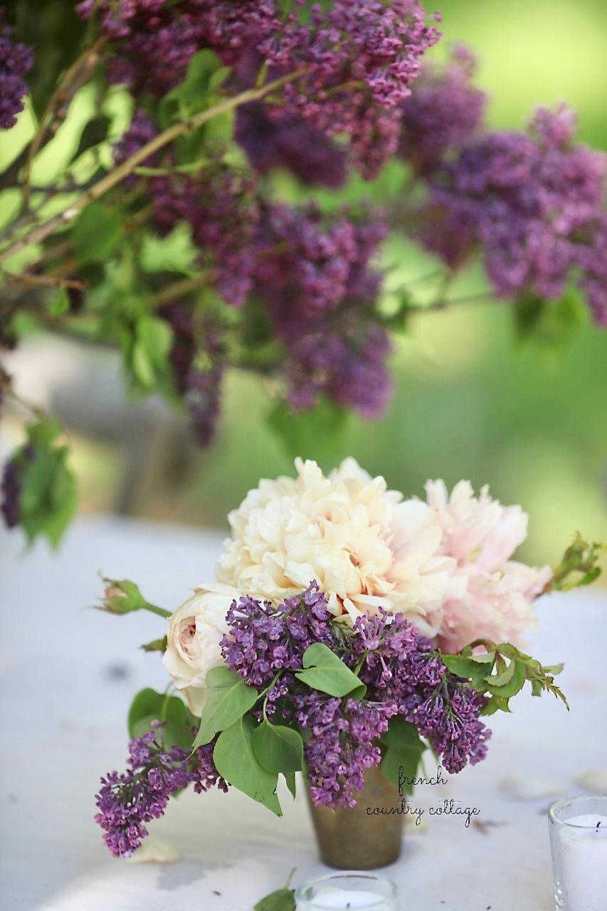 How to keep lilacs from wilting after cutting them FRENCH COUNTRY COTTAGE