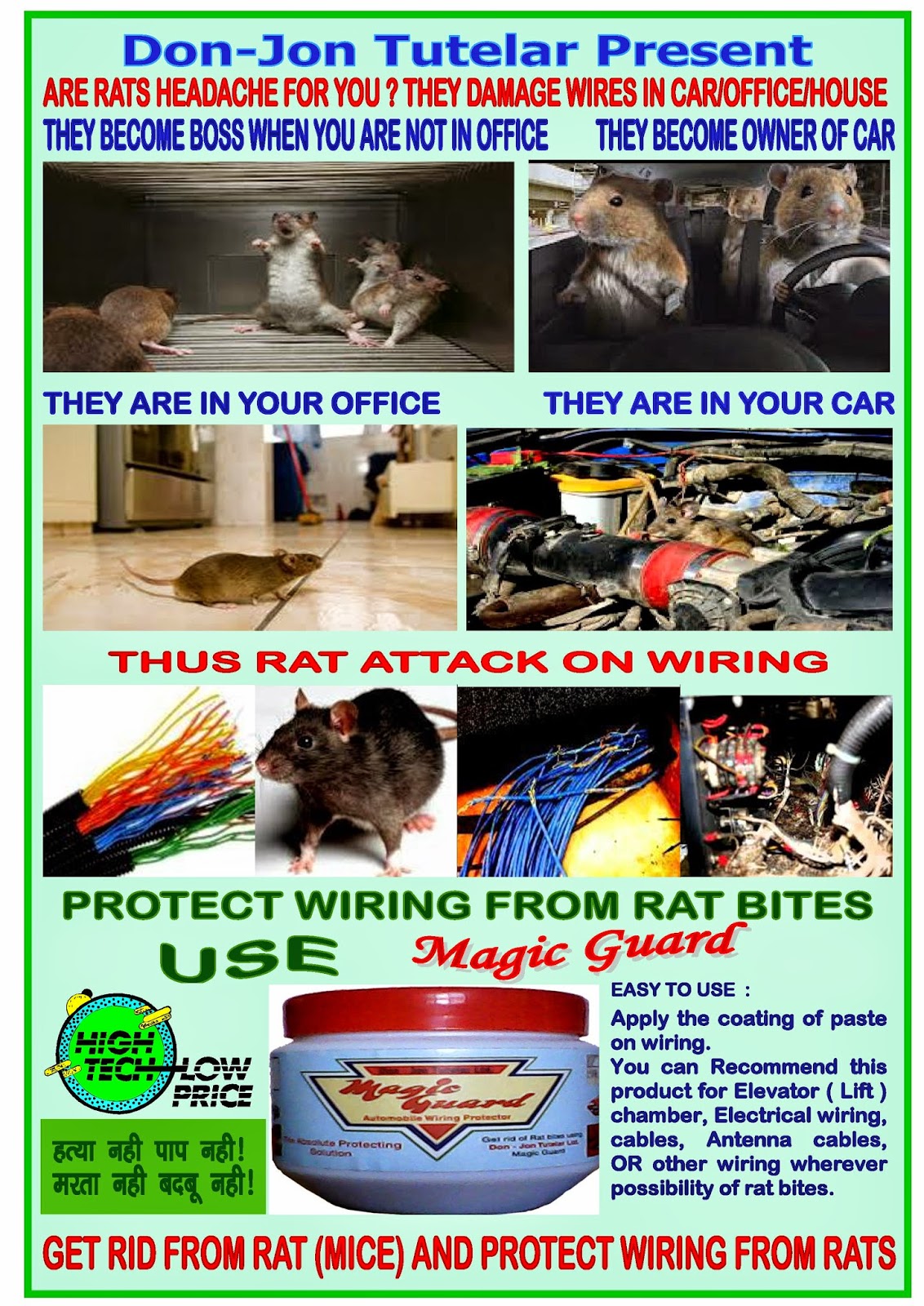 Protect Car Wiring From Rat Bites