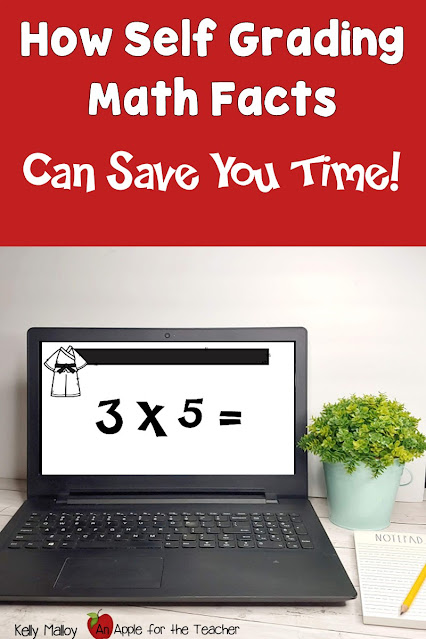 How Self Grading Math Facts Tests Can Save You Time