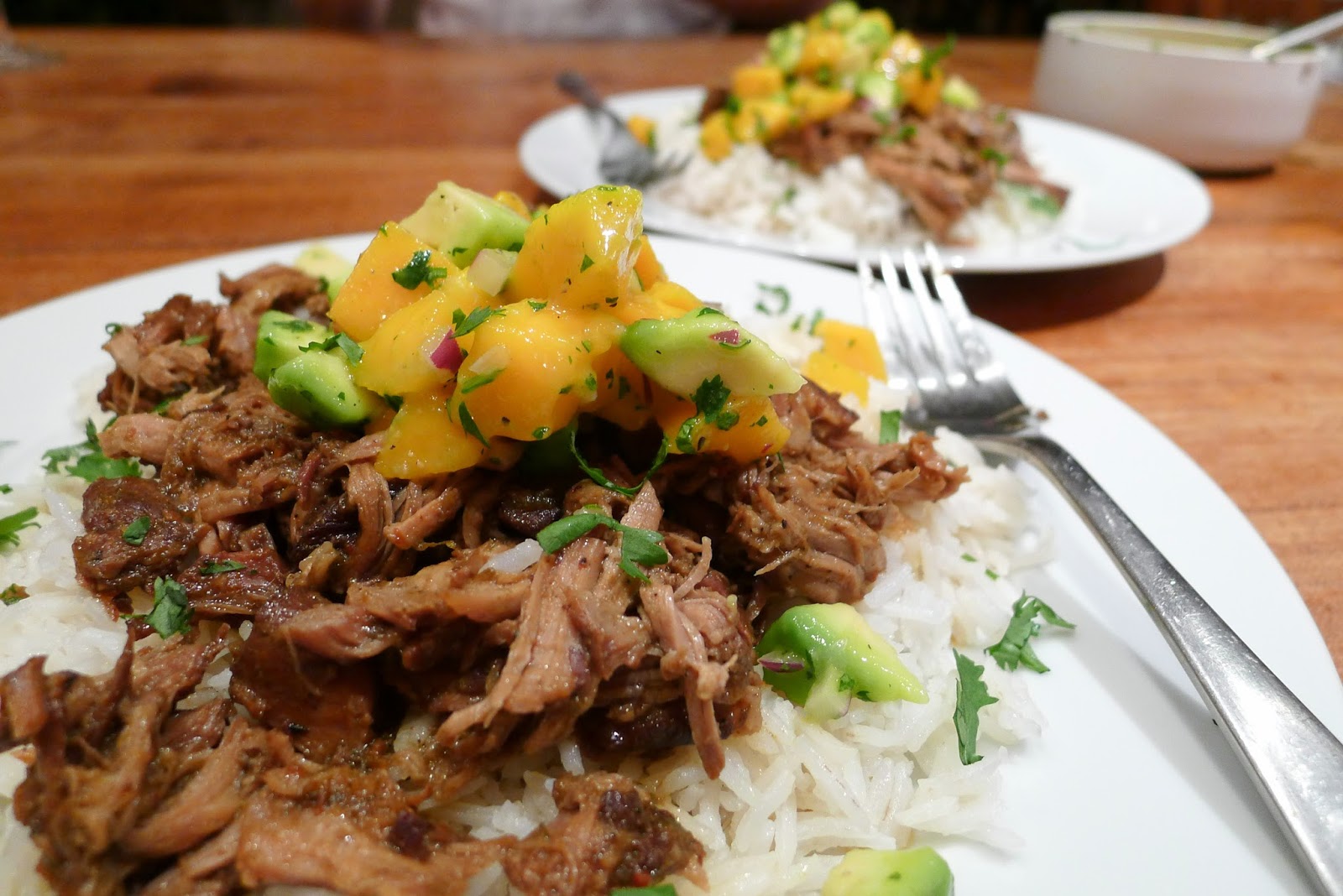 Culinary Adventures in London Slow Cooker Jerk Pulled Pork with