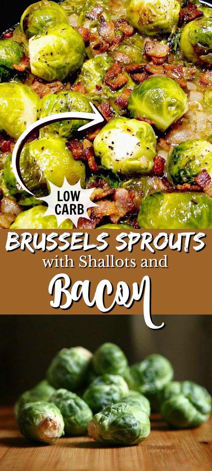 Brussels Sprouts with Bacon and Shallots Bobbi's Kozy Kitchen