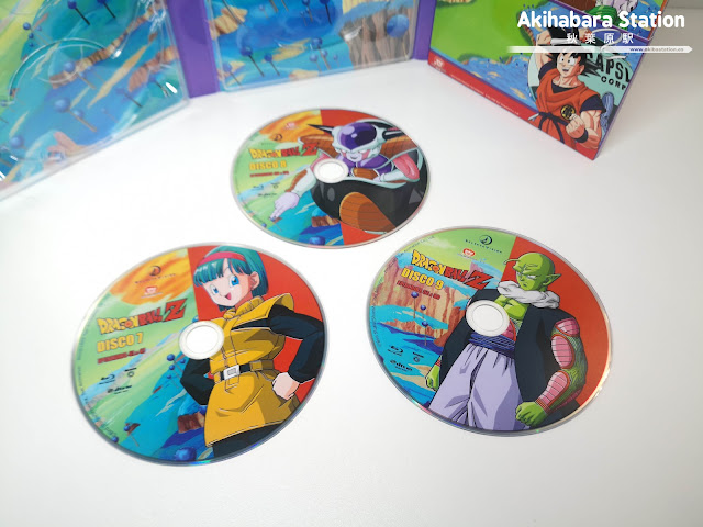 Un vistazo a los vols. 2 y 3 de la edición Blu-Ray de Dragon Ball Z.