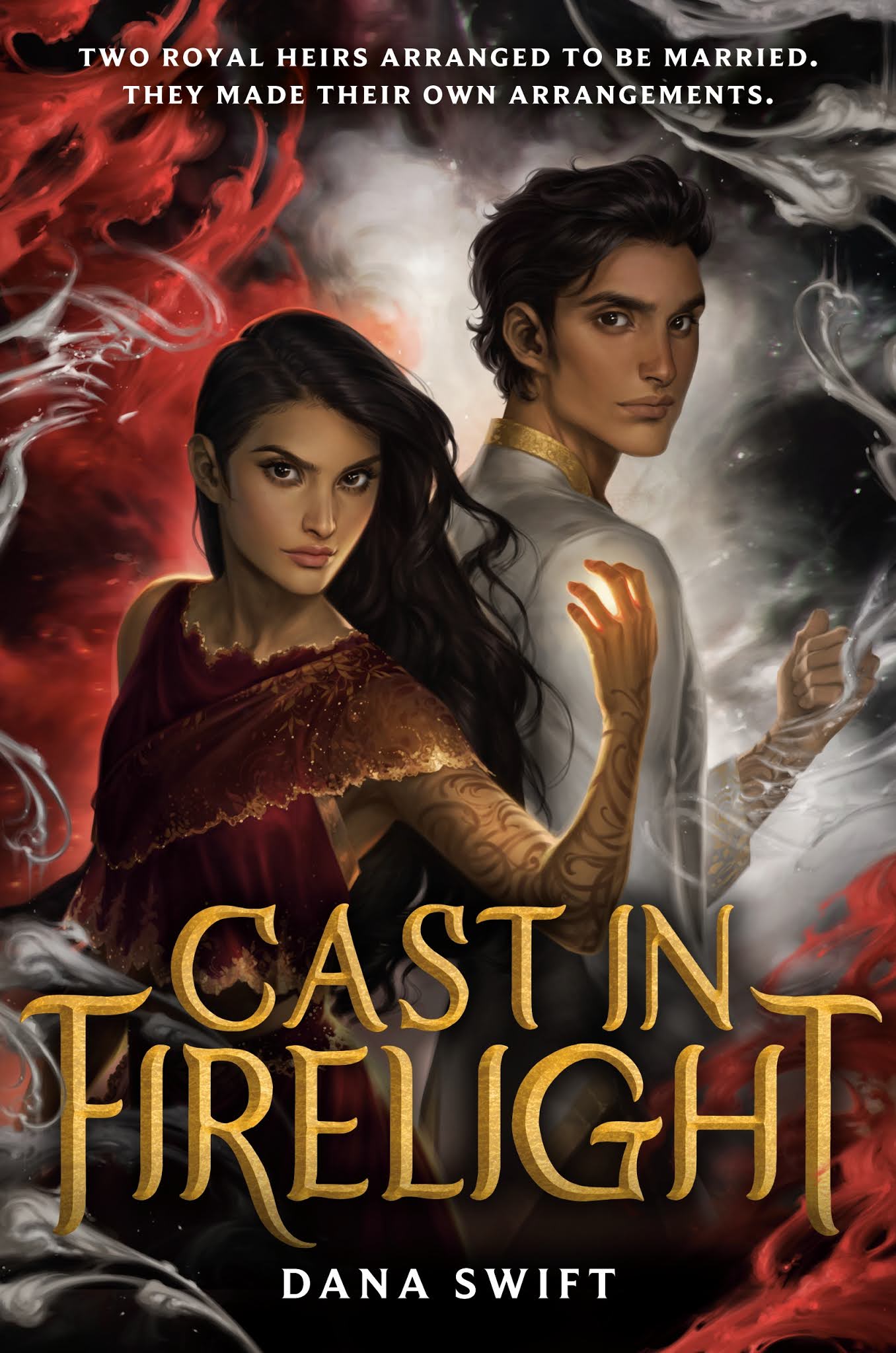 {Review/Giveaway} CAST IN FIRELIGHT by Dana Swift