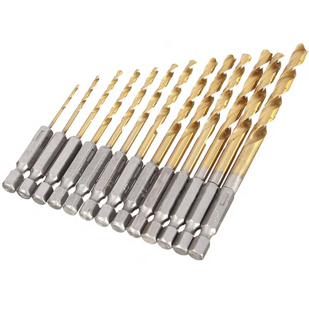 Titanium Nitride Coated Drill Bit Impact Ready Hown store HOWN STORE