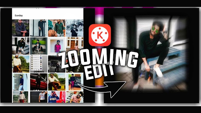 photo zooming video editing with kinemaster