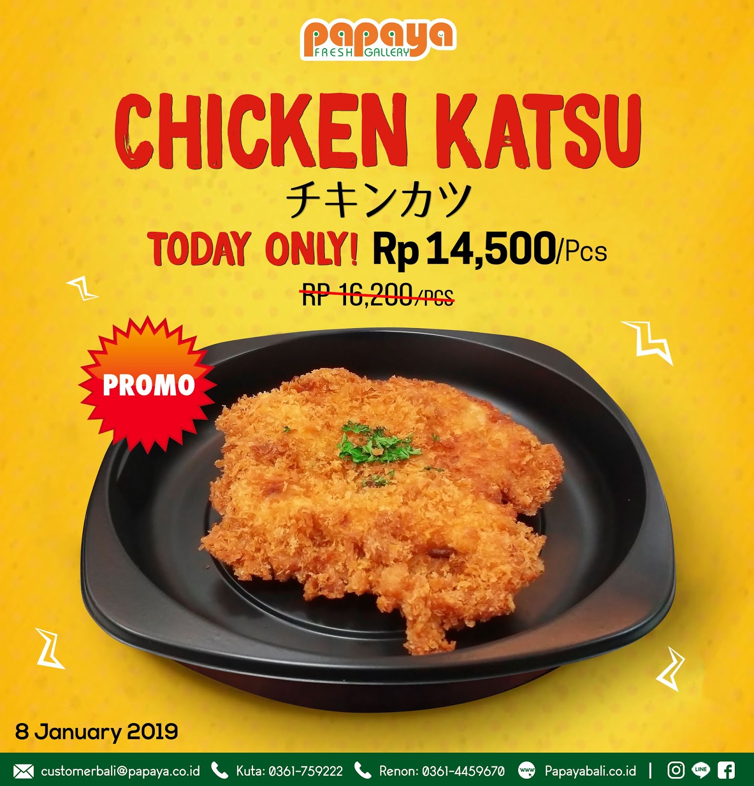 Papaya Bali Tuesday Promo PAPAYA FRESH GALLERY BALI