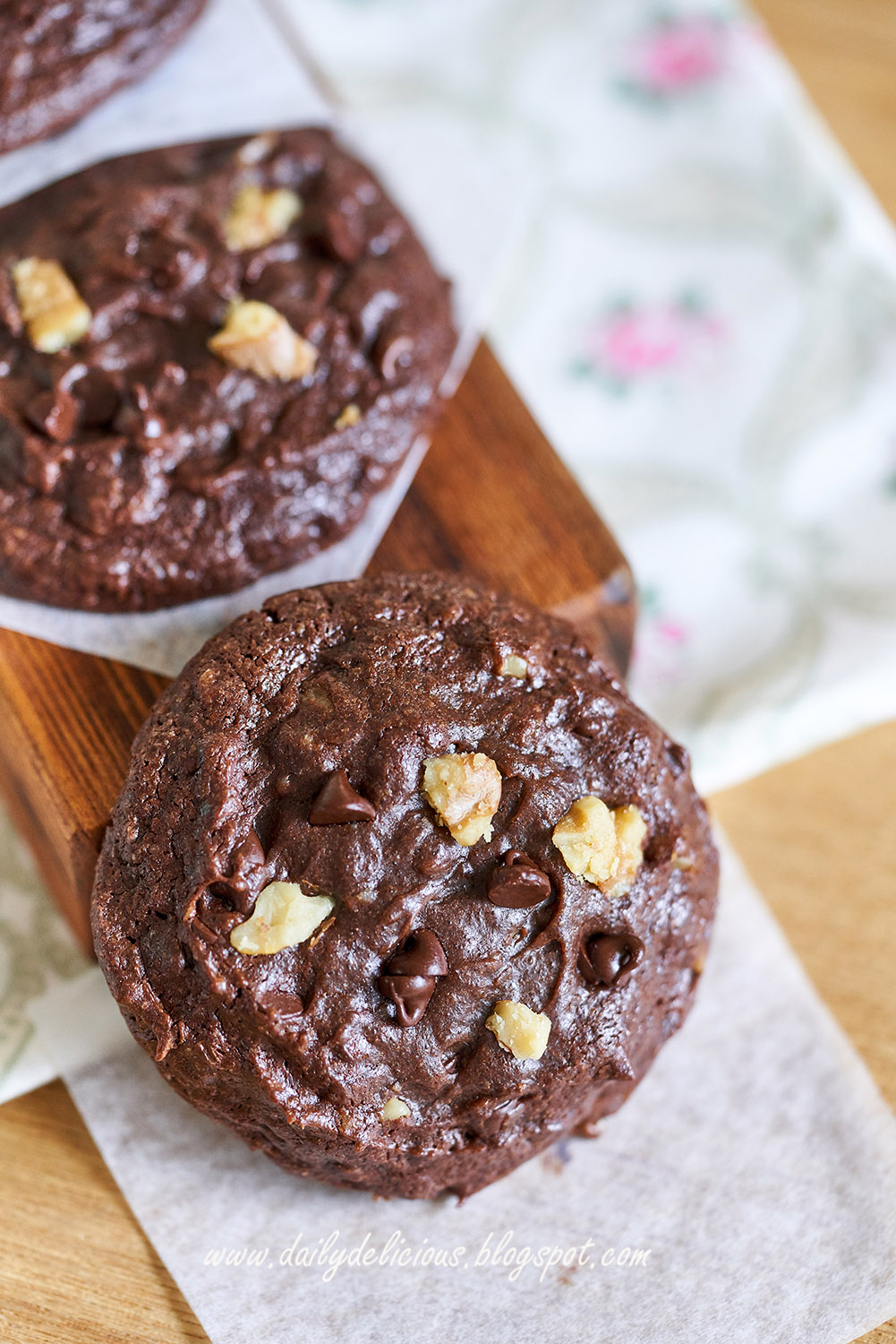 dailydelicious Brownie cookies (using whipping cream)