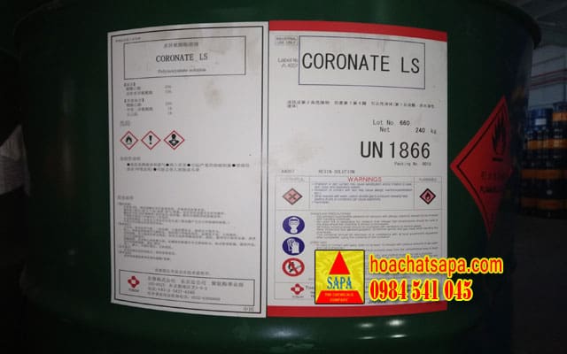 Coronate LS - Polyisocyanate - cứng trong nhà