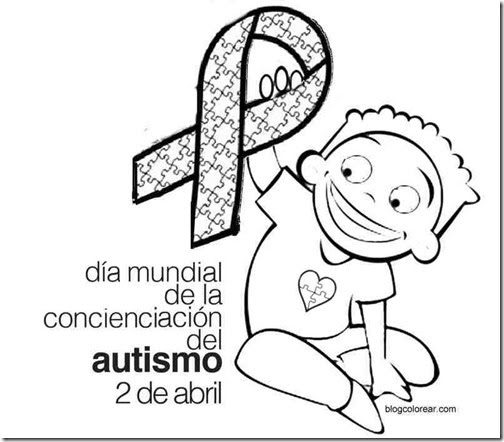 Trabajo Social Escolar: Autismo: Imagenes para Colorear