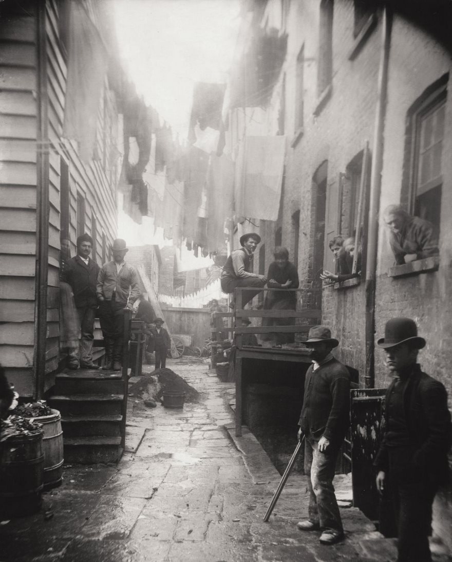 #46 Bandit's Roost, Mulberry Street, Jacob Riis, Circa 1888 - Top 100 Of The Most Influential Photos Of All Time #46 Bandit's Roost, Mulberry Street, Jacob Riis, Circa 1888 - Top 100 Of The Most Influential Photos Of All Time