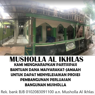 Proposal Bantuan Dana Musholla Al Ikhlas