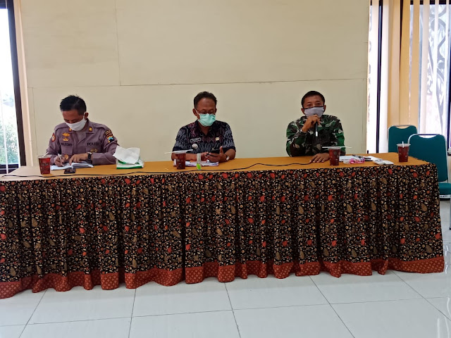 Adanya rencana Kunjungan Bupati Sragen, Pemerintah Karangmalang melaksanakan Rapat Koordinasi Kesiapan dengan Unsur terkait