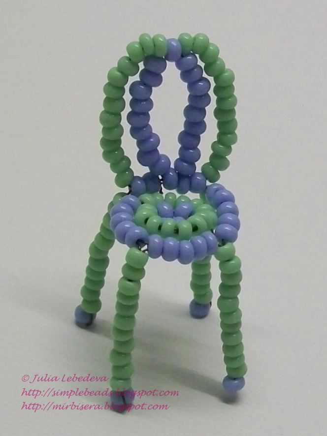 Beading For The Very Beginners Beaded Chair