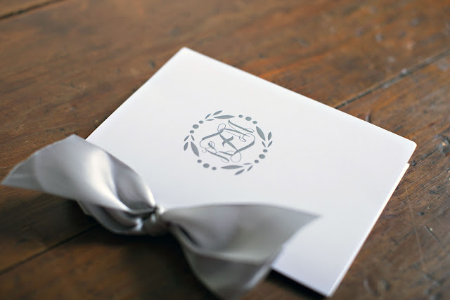 Custom Wedding Monogram Program