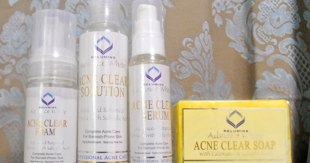 relumins acne clear supplement