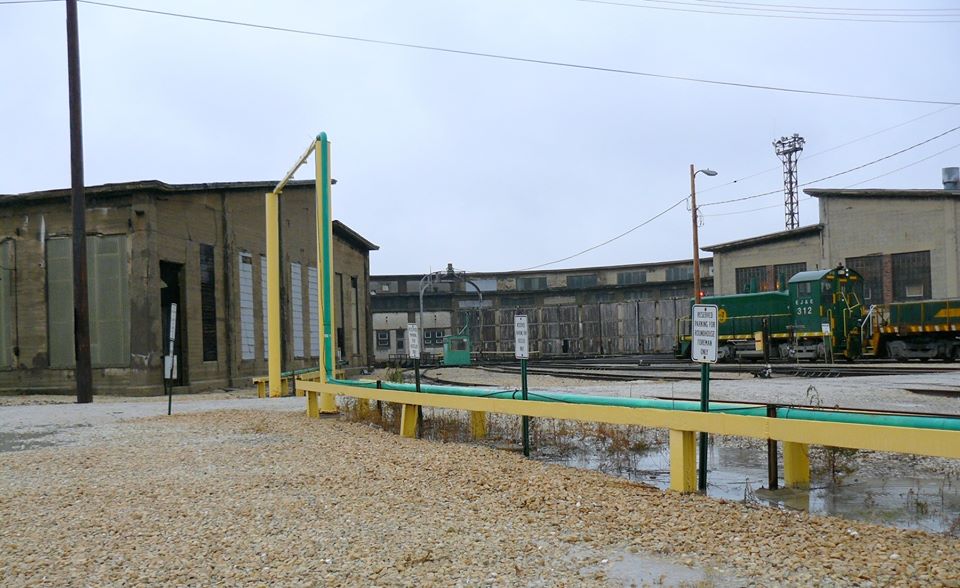 Towns and Nature Joliet, IL CN/EJ&E's Joliet Yard, Roundhouse and Shops