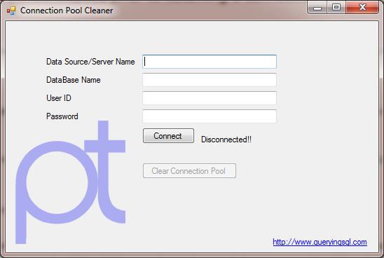 how to set max pool size in web config