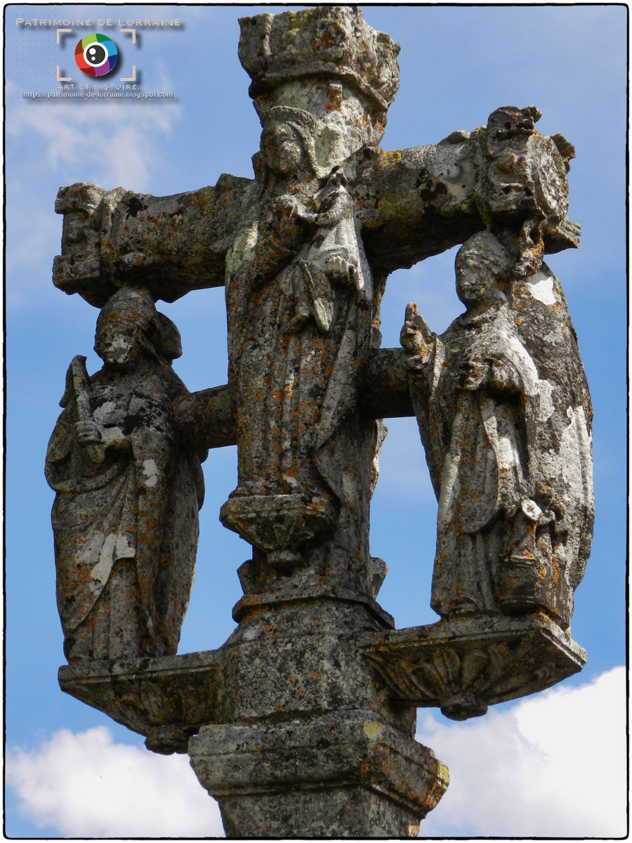 PATRIMOINE DE LORRAINE FRENELLELAGRANDE (88) Croixcalvaire des 7