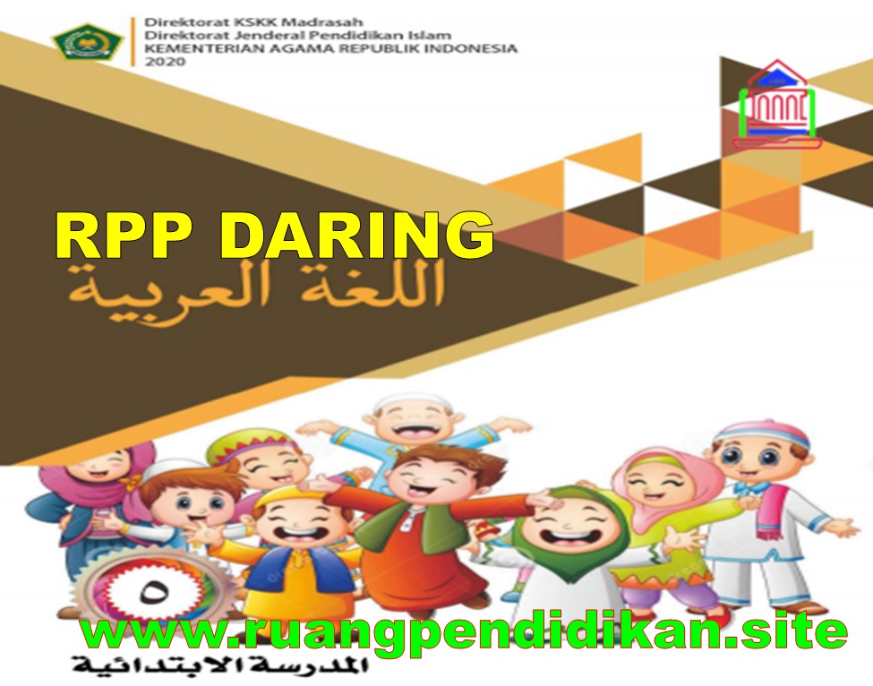 RPP Daring Bahasa Arab Kelas 5 SD/MI Sesuai KMA 183 Semester 1