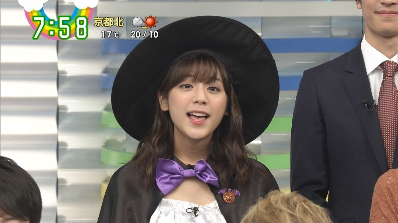 [연예] 일본 기상캐스터 키지마 아스카 -  와이드섬