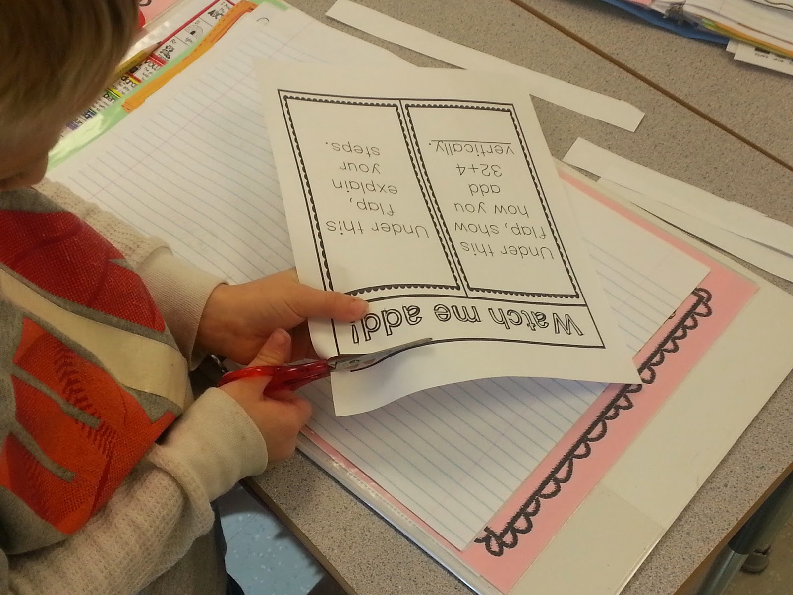 Primary Chalkboard: Interactive Notebook Set-Up
