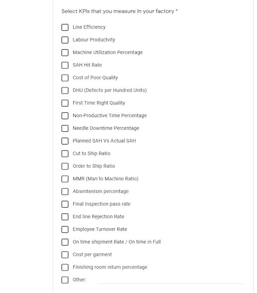 Which all KPIs Do You Measure in Your Garment Manufacturing Business