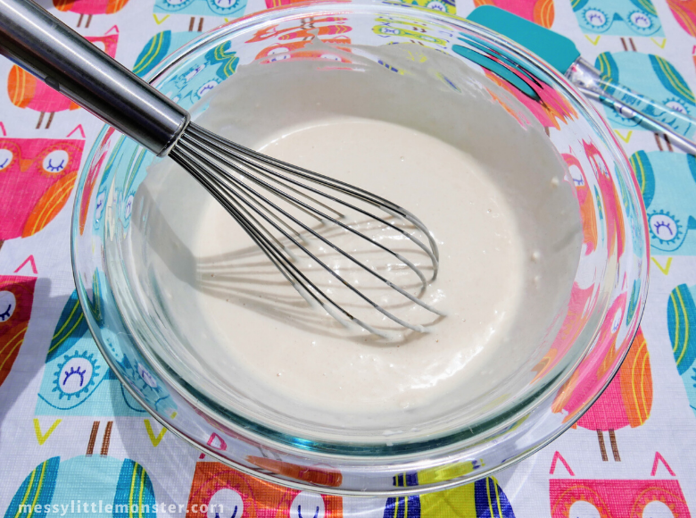 Outdoor Puffy Paint Recipe Messy Little Monster