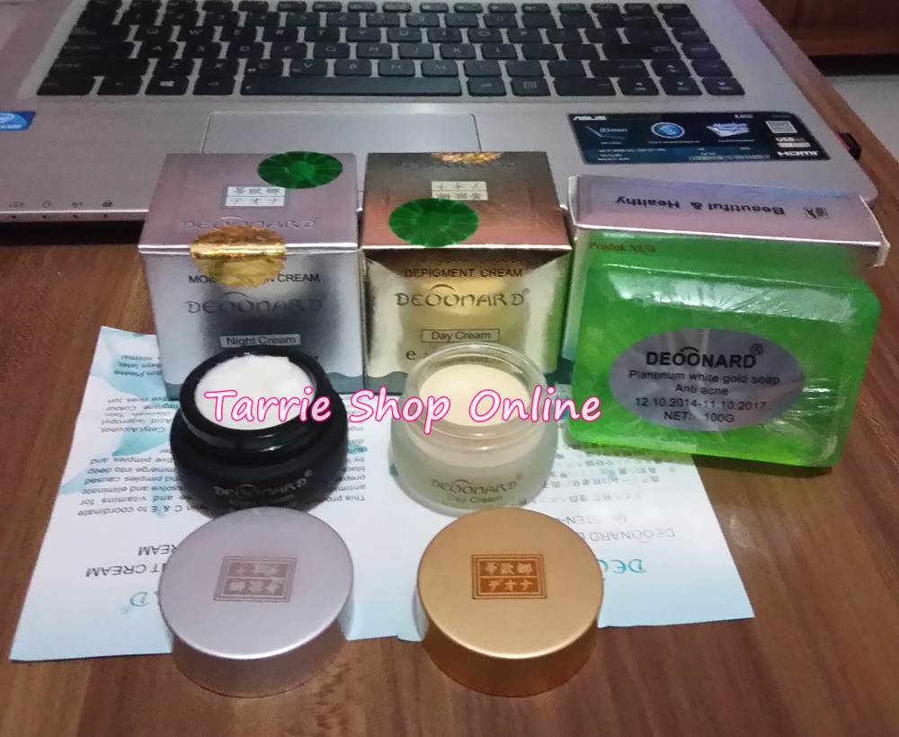 Paket Cream Deoonard Gold Silver Paket Cream Deoonard Gold Silver