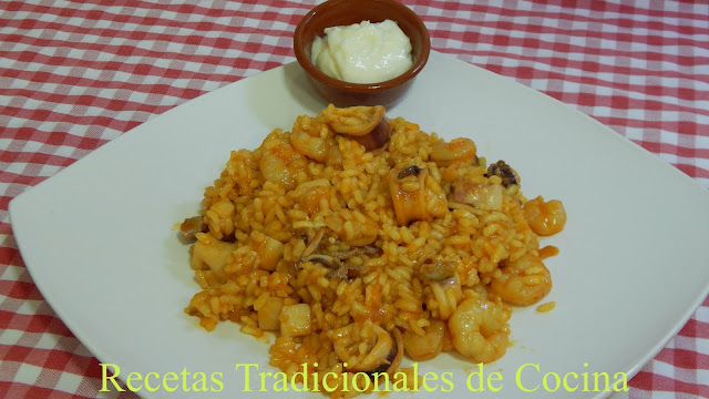 Cómo hacer Arroz limpio de marisco