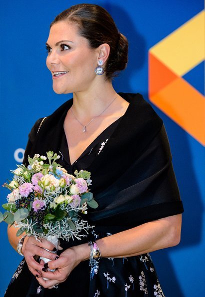 Crown Princess Victoria wore Erdem x H&M Dress - Designer Collection