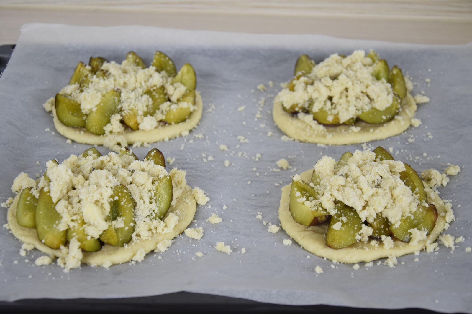 kiras_bakery: Zwetschgen Plunder mit Quark-Öl-Teig/ Zwetschgen Taler ...