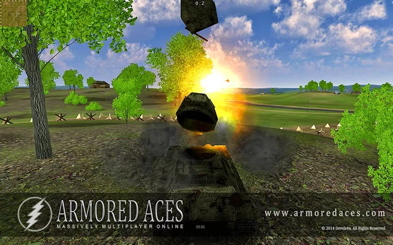 Game Armored Aces - 3D Tanks Online v1.2 Apk + Data [Mod Money / Anti-Ban] 