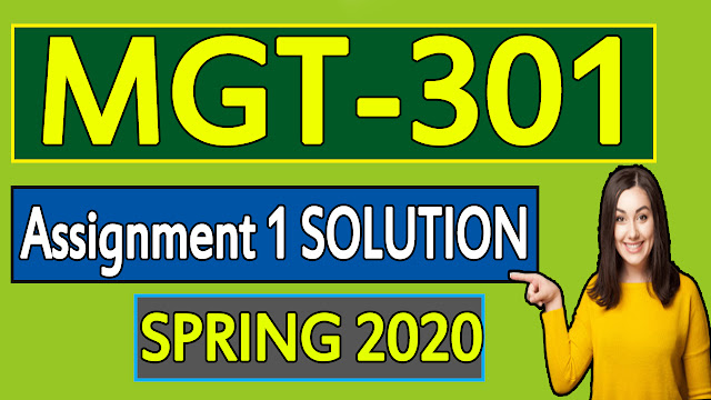 Mgt301 assignment 1 solution spring 2020 08 image