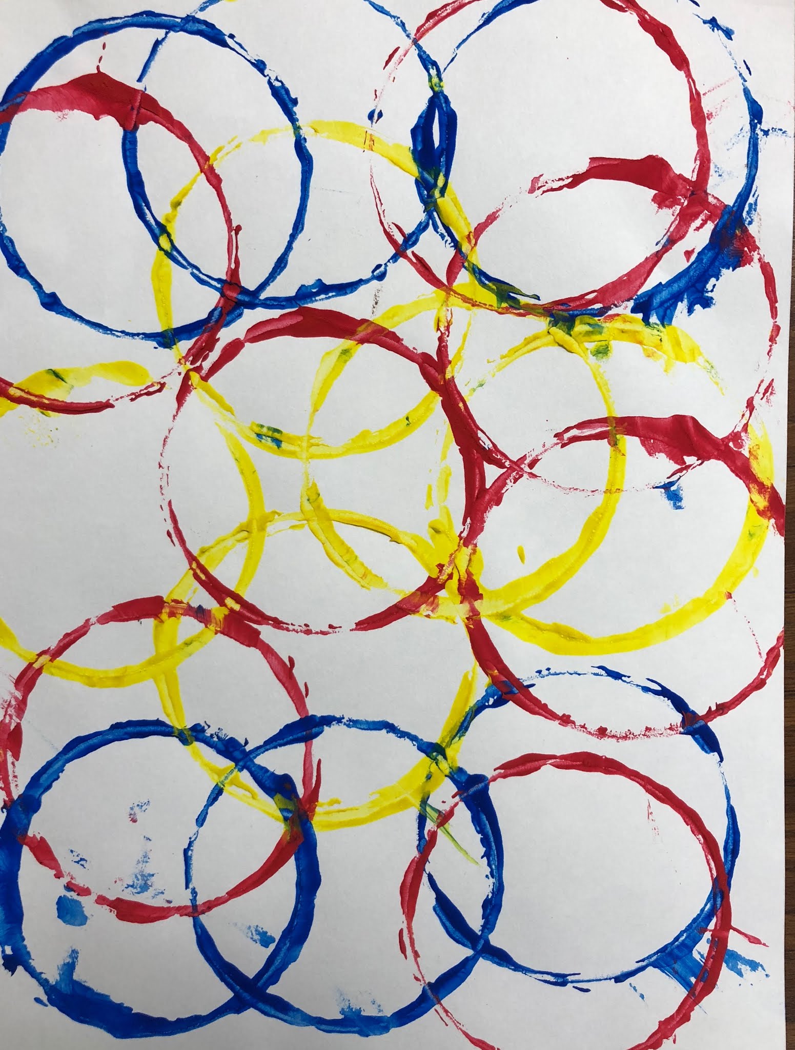 Mrs. Harris' art room Kindergarten printmaking primary colors